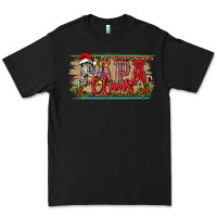 Black christmas western papa claus Premium Tee - RanaPortraitStore