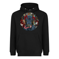Black Black Angus Calf Christmas Heavyweight Hoodie - RanaPortraitStore