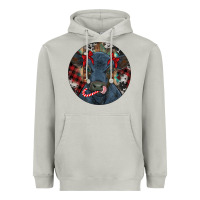 Moon Dust Black Angus Calf Christmas Heavyweight Hoodie - RanaPortraitStore