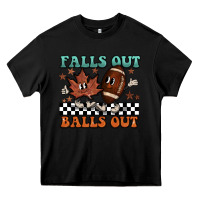 Black falls out balls out Heavy Core Tee - BarkalooDesign