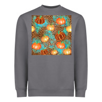 Storm plaid fall pumpkin seamless Heavyweight Sweatshirt - AdoDesignShop