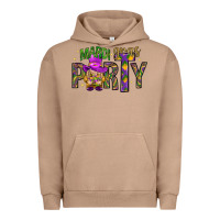 Pigment Burro Mardi Gras party Urban Hoodie - HowdyJamesFarm