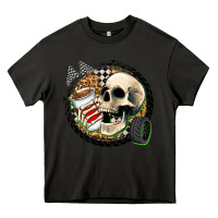 Asphalt race skull Heavy Core Tee - Zillion Design Studio
