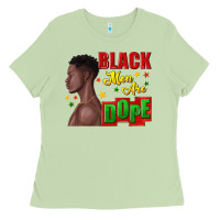 Matcha black men are dope black man Ladies Tee - texasbilliewilder