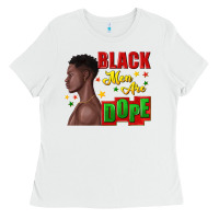 White black men are dope black man Ladies Tee - texasbilliewilder
