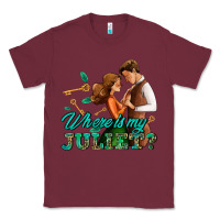 Burgundy where is my juliet Classic Tee - AdoDesignShop