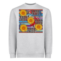 Heather Grey mama tried seamless Heavyweight Sweatshirt - AdoDesignShop