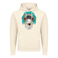 Vintage Artic calf indian headdress Vintage Hoodie - JahusDesignShop