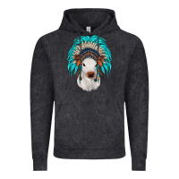 Vintage Black calf indian headdress Vintage Hoodie - JahusDesignShop
