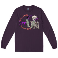 Plum not enough sage for this sht Long Sleeve Tee - MaliasSmallBusiness