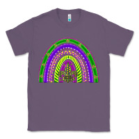 Lavender mardi gras rainbow Classic Tee - BarkalooDesign