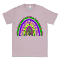 Lilac mardi gras rainbow Classic Tee - BarkalooDesign
