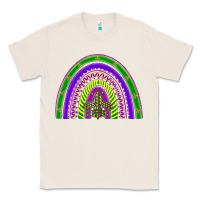 Natural mardi gras rainbow Classic Tee - BarkalooDesign