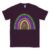 Plum mardi gras rainbow Classic Tee - BarkalooDesign