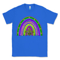 True Royal mardi gras rainbow Classic Tee - BarkalooDesign