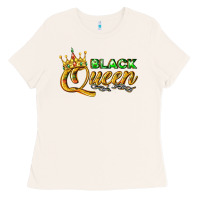 Bone black queen Ladies Tee - texasbilliewilder