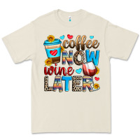 Bone coffee now wine later Premium Tee - Zillion Design Studio