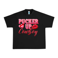 Black pucker up cowboy Urban Heavy Tee - AdoDesignShop
