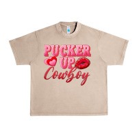 French Oak pucker up cowboy Urban Heavy Tee - AdoDesignShop