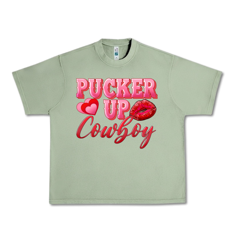 Pucker Up Cowboy Urban Heavy Tee by AdoDesignShop | Teevron