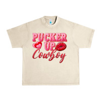 Sandshell pucker up cowboy Urban Heavy Tee - AdoDesignShop