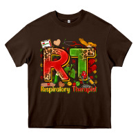 Chocolate Brown respiratory therapist juneteenth Heavy Core Tee - Zillion Design Studio