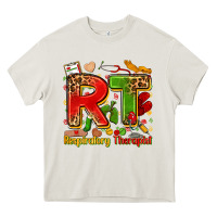 Cream respiratory therapist juneteenth Heavy Core Tee - Zillion Design Studio