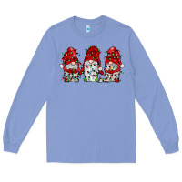 Colony Blue gnome with christmas lights Long Sleeve Tee - JahusDesignShop
