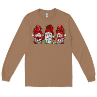 Toasted Coconut gnome with christmas lights Long Sleeve Tee - JahusDesignShop