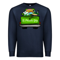 Navy St Patrick's Day Truck Premium Sweatshirt - Bettercallsaul