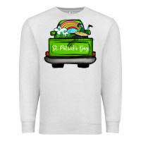 Oatmeal Heather St Patrick's Day Truck Premium Sweatshirt - Bettercallsaul