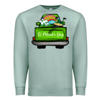 Seafoam St Patrick's Day Truck Premium Sweatshirt - Bettercallsaul
