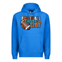 True Royal Football kinda day Premium Hoodie - NancyCooperArtShop