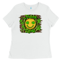White Feeling Lucky Ladies Tee - RanaPortraitStore
