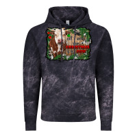 Cloud Black all i want for christmas is a cow cowhide Vintage Hoodie - RanaPortraitStore
