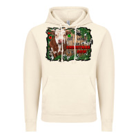 Vintage Artic all i want for christmas is a cow cowhide Vintage Hoodie - RanaPortraitStore
