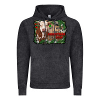 Vintage Black all i want for christmas is a cow cowhide Vintage Hoodie - RanaPortraitStore