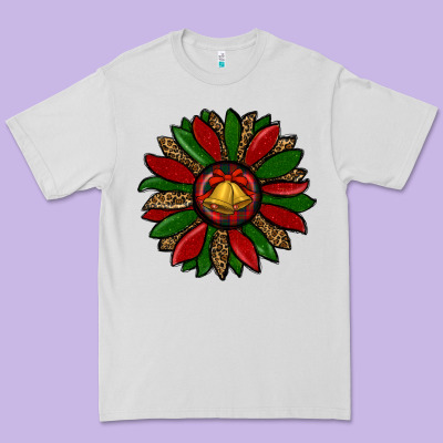 Christmas Sunflower Premium Tee Designed By Ranaportraitstore