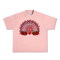 Salmon valentine's day rainbow with roses Urban Heavy Tee - AdoDesignShop
