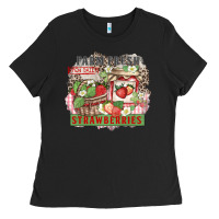 Black farm fresh strawberries Ladies Tee - Zillion Design Studio