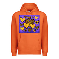 Carrot team spirit color purple and gold Premium Hoodie - JahusDesignShop