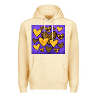 Pina Colada team spirit color purple and gold Premium Hoodie - JahusDesignShop