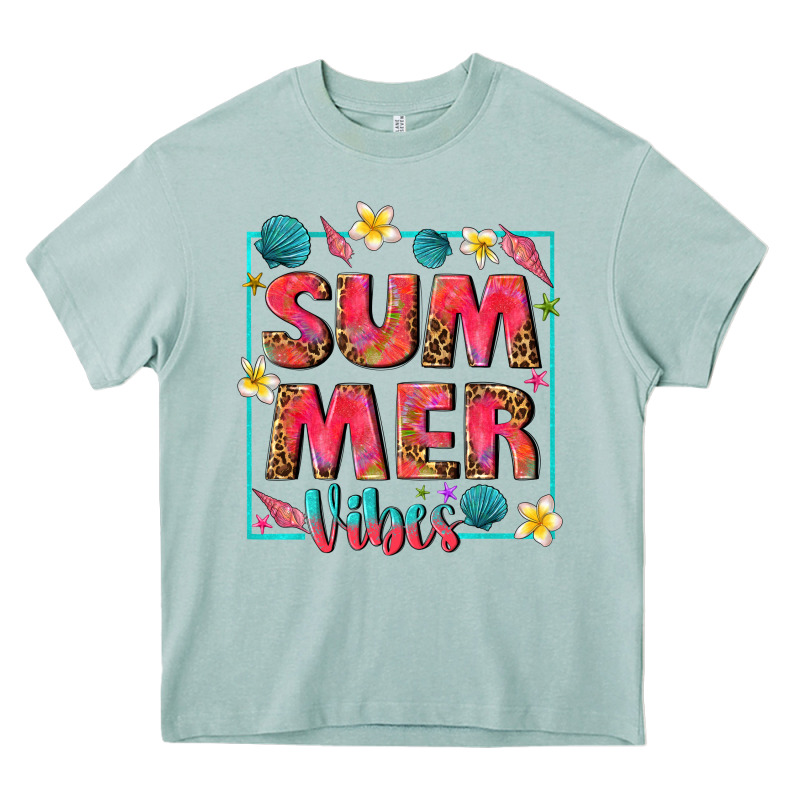 Summer  Vibes Heavy Core Tee by texasbilliewilder | Teevron