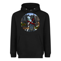Black Angus Family Heavyweight Hoodie | Teevron