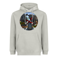 Moon Dust Black Angus Family Heavyweight Hoodie - RanaPortraitStore