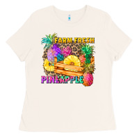 Bone farm fresh pineapple Ladies Tee - Zillion Design Studio