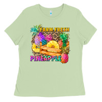 Matcha farm fresh pineapple Ladies Tee - Zillion Design Studio