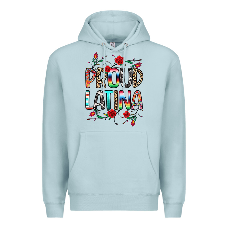 Proud Latina Premium Hoodie by texasbilliewilder | Teevron