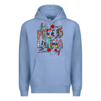 Colony Blue Proud Latina Premium Hoodie - texasbilliewilder