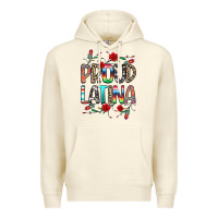 Sandshell Proud Latina Premium Hoodie - texasbilliewilder